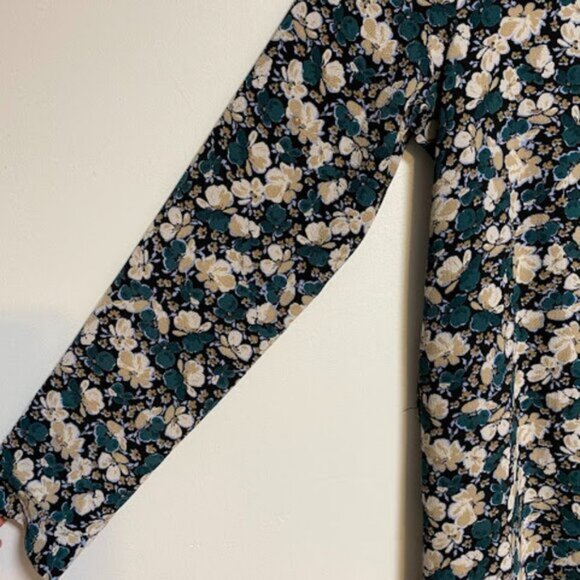 VERO MODA Floral Button-Front Women's Shirtdress Size XS - Picture 4 of 10